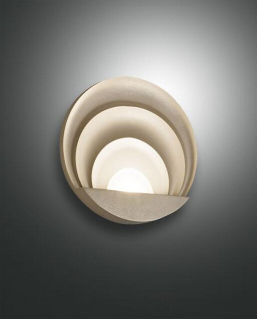 Sunrise Integrated LED Wall Light Gold Matt Glass - image 1