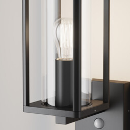 Cell PIR Outdoor Wall Lantern Graphite IP65 1xE27 - thumbnail 2