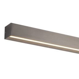 Elegance 41cm Linear Up & Down Wall Lamp, 17W LED, 3000K, 1900lm, Brushed Grey, 3yrs Warranty - thumbnail 5