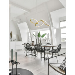 Girish Integrated LED Pendant Ceiling Light Gold plating Stainless Steel LED 40W 2000Lm 3000K - thumbnail 2