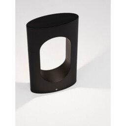 Portal Outdoor Pedestal Light Black Aluminium LED 13.5W 890Lm 3000K IP54 - thumbnail 5