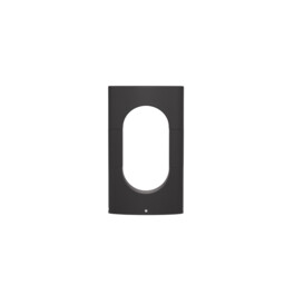 Portal Outdoor Pedestal Light Black Aluminium LED 13.5W 890Lm 3000K IP54