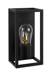 Carlyn Modern Wall Light Bathroom - 1xE14 - IP54 - Black - Special Offer - thumbnail 3