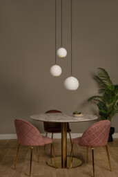 Bina Pendant light Ø40cm 3xE27 - White - thumbnail 5
