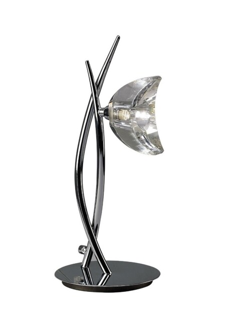 Eclipse Tall Table Lamp 1 Light G9, Polished Chrome - image 1
