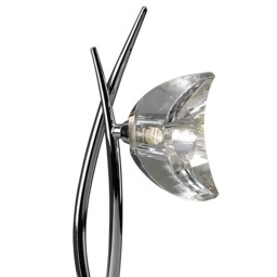 Eclipse Tall Table Lamp 1 Light G9, Polished Chrome - thumbnail 5
