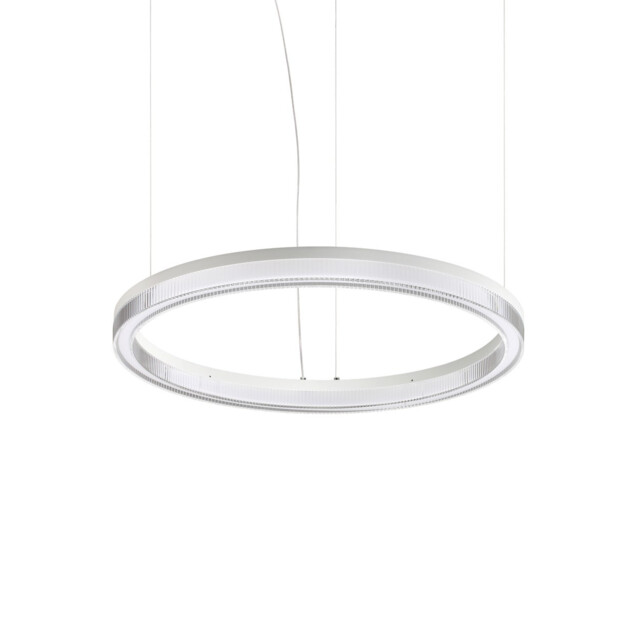 Crown 60cm Integrated LED Pendant Ceiling Light White 3050lm 3000K - image 1