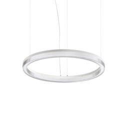 Crown 60cm Integrated LED Pendant Ceiling Light White 3050lm 3000K