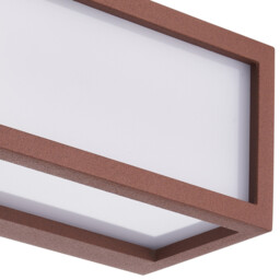 Utah Wall Lamp, 1 Light E27, IP65, Sand Brown, 2yrs Warranty - thumbnail 5