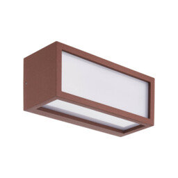 Utah Wall Lamp, 1 Light E27, IP65, Sand Brown, 2yrs Warranty - thumbnail 1