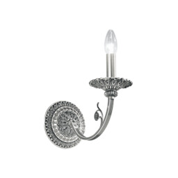 Pisani Candle Wall Lamp Chrome - thumbnail 1