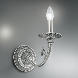 Pisani Candle Wall Lamp Chrome - thumbnail 2