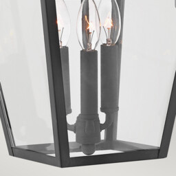 Hinkley Alford Place Outdoor Wall Lantern Museum Black, IP44 - thumbnail 5