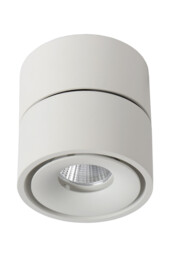 Yumiko Modern Surface Mounted Ceiling Spotlight - Ø 7,8cm - LED Dim. - 1x8W 2700K - White - thumbnail 3