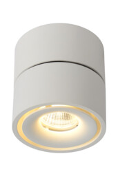 Yumiko Modern Surface Mounted Ceiling Spotlight - Ø 7,8cm - LED Dim. - 1x8W 2700K - White - thumbnail 1