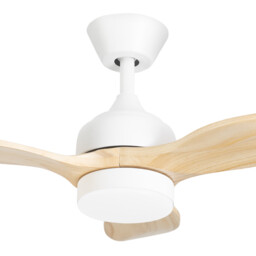 Calar 75cm Ceiling Fan White LED 23.8W CCT 2700-4000-6000K On-Off - thumbnail 3