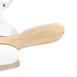 Calar 75cm Ceiling Fan White LED 23.8W CCT 2700-4000-6000K On-Off - thumbnail 5