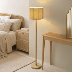 Olson Floor Lamp Oak Wood, Natural - thumbnail 2