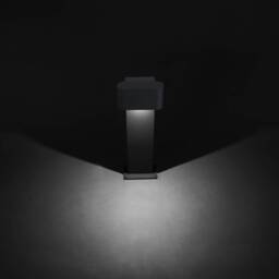 Diago LED 1 Light Outdoor Bollard Light Urban Grey IP65 - Special Offer - thumbnail 2