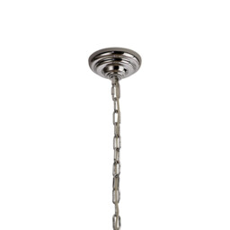Coniston Tall Acorn Pendant, 30 Light E14, Polished Chrome/Crystal, Item Weight: 84.10kg - thumbnail 5