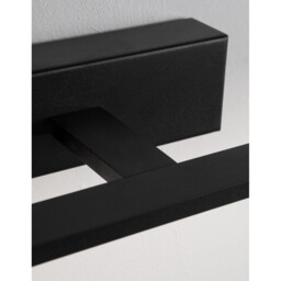 Mondrian Bathroom Over Mirror Light Sandy Black Aluminium LED 20W 1615Lm 3000K IP44 - thumbnail 5