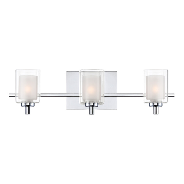 Quoizel Kolt Wall Lamp Polished Chrome, IP44 - image 1