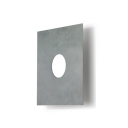 Square Lifestyle Metal Surface Mounted Ceiling Light - Leaf Silver Finish, 1x GX53 - thumbnail 3