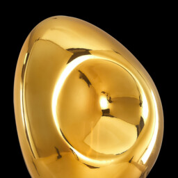 Mabell Modern Wall Lamp Gold, Glass Shade - thumbnail 5