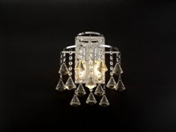 Inina Wall Lamp Switched 2 Light Polished Chrome, Crystal - thumbnail 2