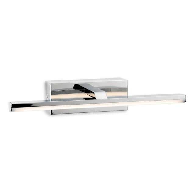 Marina Wall Light - 300mm Chrome with Opal White Polycarbonate Diffuser 8w LED 730lm 3000K IP44
