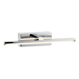 Marina Wall Light - 300mm Chrome with Opal White Polycarbonate Diffuser 8w LED 730lm 3000K IP44