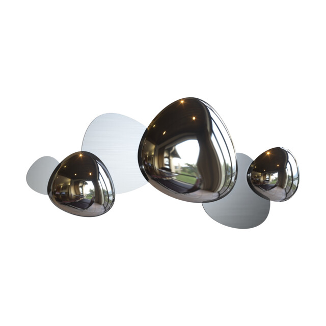 Jack-stone Modern Integrated LED Wall Lamp Nickel, 3000K - image 1