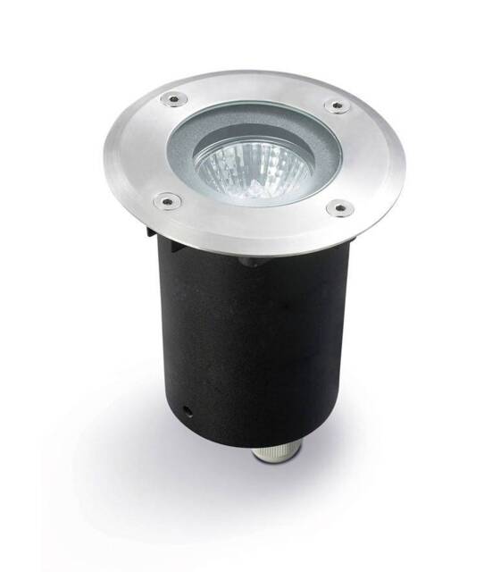 Gea Round Recessed Floor Light Stainless Steel Aisi 316 IP67, GU10 - image 1