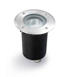 Gea Round Recessed Floor Light Stainless Steel Aisi 316 IP67, GU10 - thumbnail 1