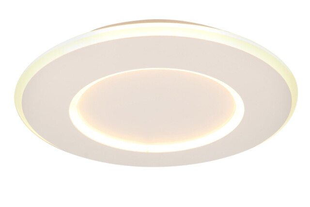 Lucide AXELLE - Flush ceiling light - 39,6 cm - LED Dim. - 1x24W 2700K - 3 StepDim - White - image 1