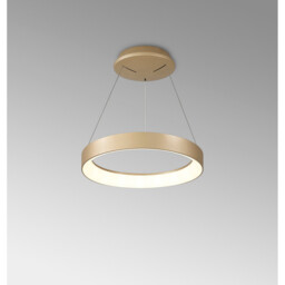 Niseko II Ring Pendant 38cm 30W LED, 2700K-5000K Tuneable, 2250lm, Remote Control & APP, Gold, 3yrs Warranty - thumbnail 2