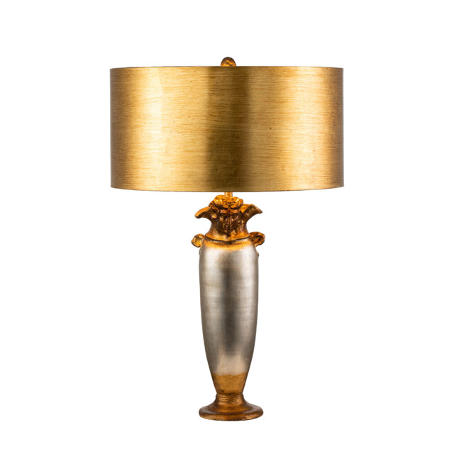 Bienville 1 Light Table Lamp Gold, Silver, E27