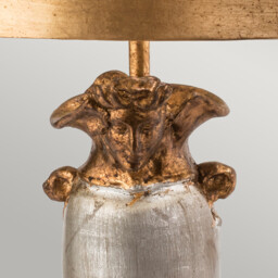 Bienville 1 Light Table Lamp Gold, Silver, E27 - thumbnail 5