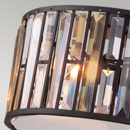Gemma 3 Light Flush Mount Ceiling Light Vintage Bronze, E27 - thumbnail 2