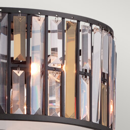 Gemma 3 Light Flush Mount Ceiling Light Vintage Bronze, E27 - thumbnail 5