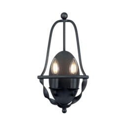 Quoizel Bradbury Candle Wall Lamp Grey Ash - thumbnail 1
