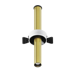 Focus T 30cm Trimless Recessed Downlight Brass 3000K 460lm