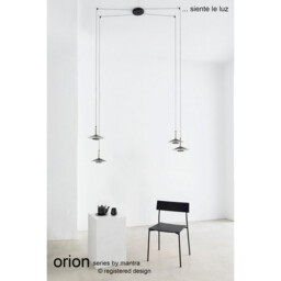 Orion Ceiling 40cm Round, 20W LED, 3000K, 1400lm, White/Black, 3yrs Warranty - thumbnail 5