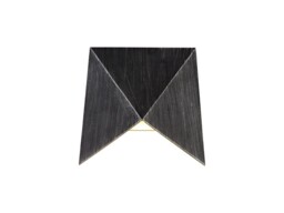 Plainfield Wall Down Lamp, 1 x 7W LED, 3000K, 610lm, IP54, Black, Silver - thumbnail 1