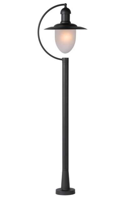 Aruba Cottage Bollard Lamp post Outdoor - 1xE27 - IP44 - Black - image 1