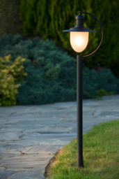 Aruba Cottage Bollard Lamp post Outdoor - 1xE27 - IP44 - Black - thumbnail 5