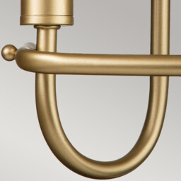 Capitol Hill 2 Light Candle Wall Lamp, Painted Natural Brass - thumbnail 5