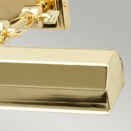 Chawton 2 Light Medium Picture Wall Light Brass, E14 - thumbnail 3