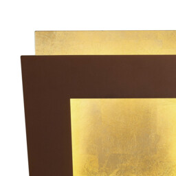Dalia 18cm Wall Lamp, 18W LED, 3000K, 1260lm, Gold/Rust Brown, 3yrs Warranty - thumbnail 5