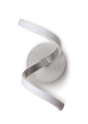 Nur Wall Lamp 10W LED 3000K, 850lm, Silver, Frosted Acrylic, Polished Chrome